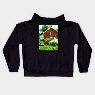 Farms - Working on the Farm Kids Hoodie